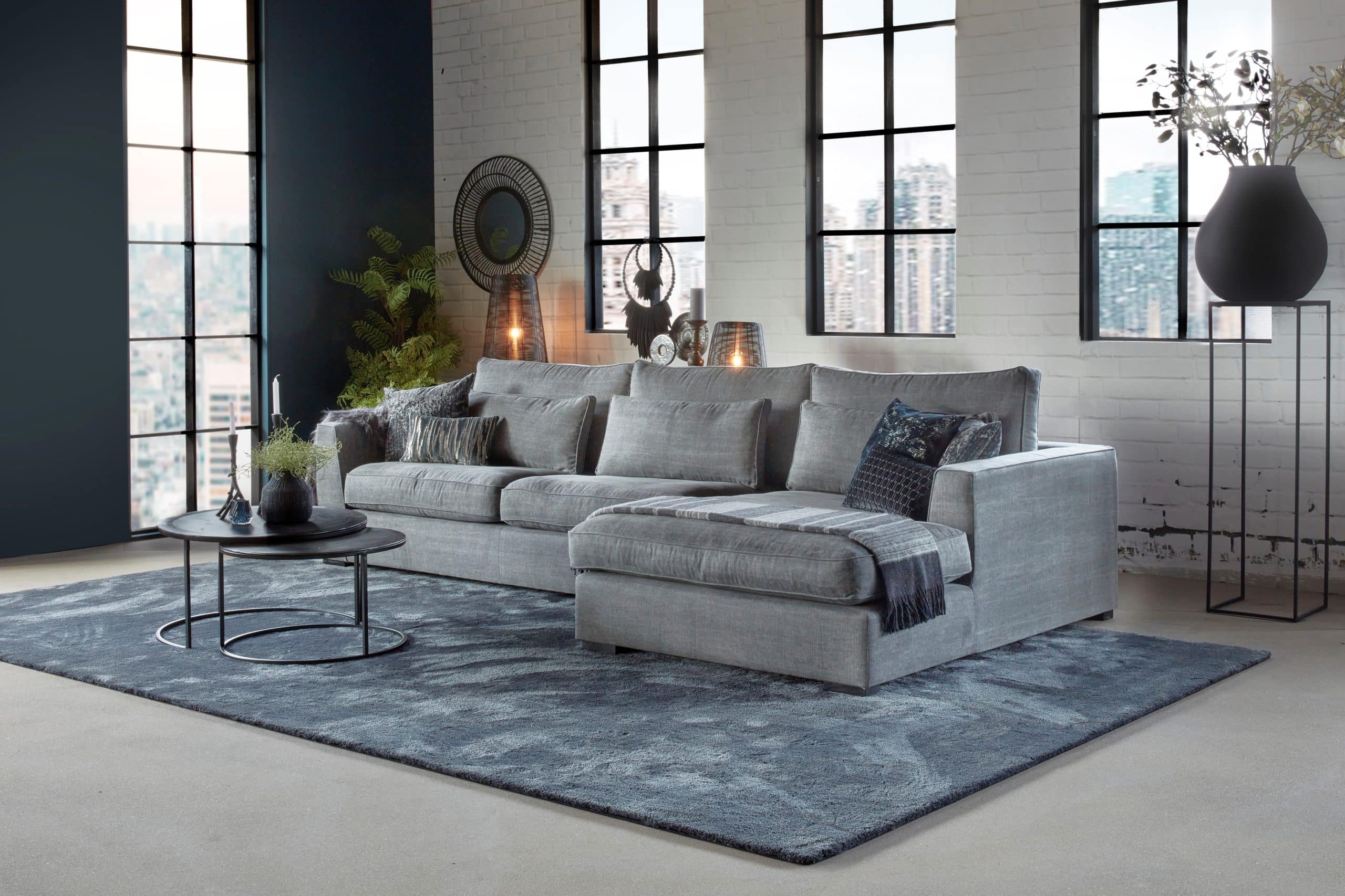 Hoeksalon Jolie (longchair rechts)