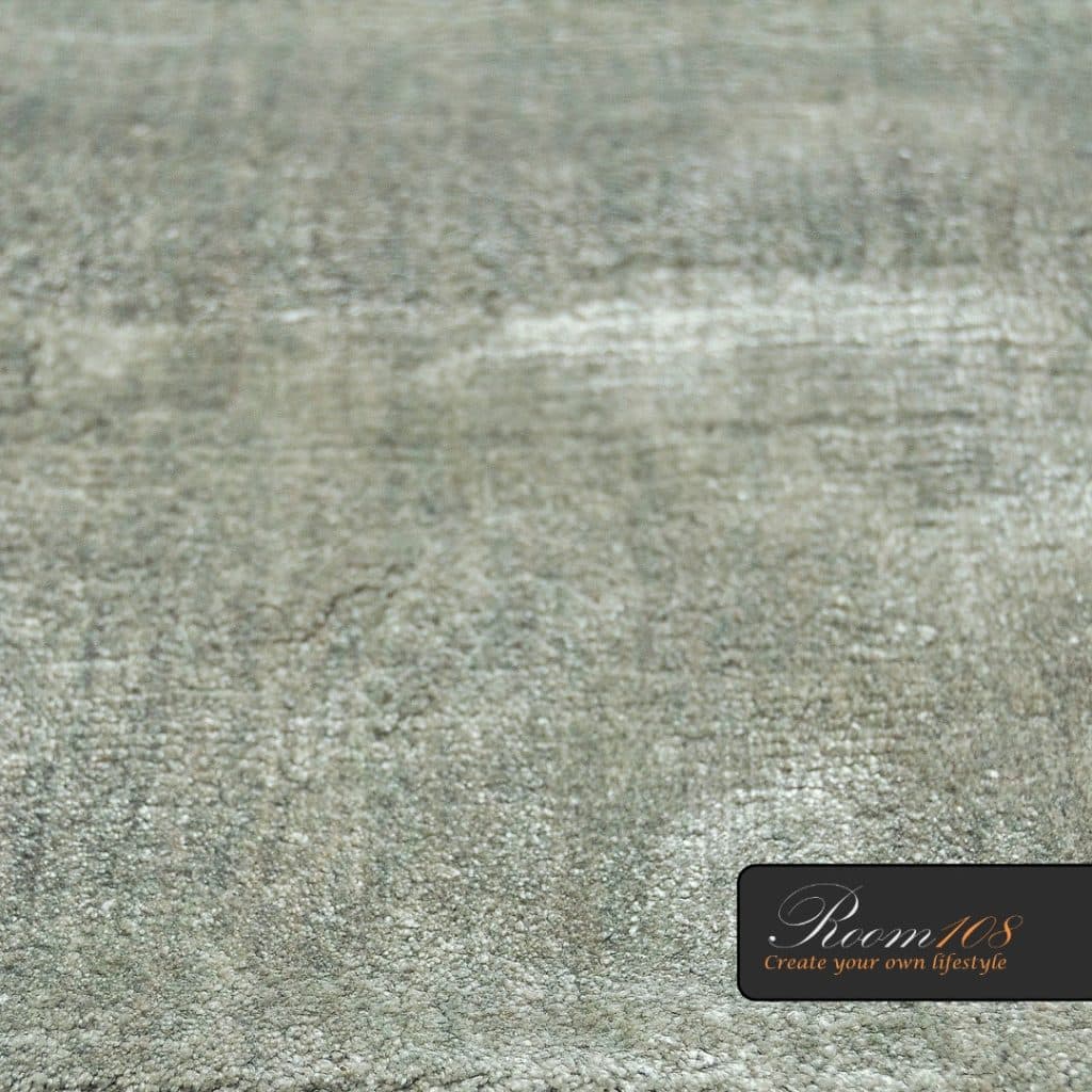 Tapis sur mesure Flow coloris Vert clair
