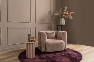 Emanuelle Twist is een draaibare fauteuil met ultiem zitcomfort.